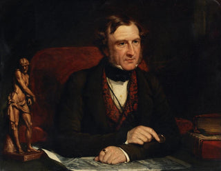 porträtt av Thomas Wyse 1791-1862, politiker, författare och diplomat - John Partridge — vy av konstverket