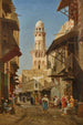 La khanqah de Baybars II i Kairo - John Peter Kornbeck — vy av konstverket