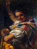 La fille orange - John Phillip — vy av konstverket