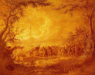 Embarkation at Communipaw - John Quidor — vy av konstverket