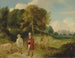 JMW Turner och Walter Fawkes vid Farnley Hall - John R Wildman — vy av konstverket