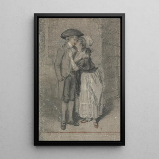 John Raphael Smith - So She Caught Him and Kissed Him Proverbs Chapter VII Verse 13.webp