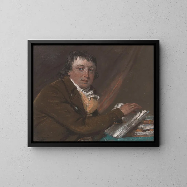 William Curtis, entomolog och botanist - John Raphael Smith — inramlat konstverk på väggen