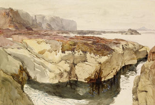 John Ruskin - Coast Scene near Dunbar.webp