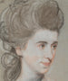Tête de dame - John Russell — vy av konstverket