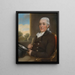Samuel Buck (1745 - 1806) från Ulley Carnaby - John Russell — inramlat konstverk på väggen