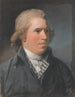 Porträtt av en gentleman kallad Edmund Burke - John Russell — vy av konstverket