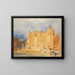 klostret i Saint-Ouen-abbey i Rouen - John Sell Cotman — inramlat konstverk på väggen