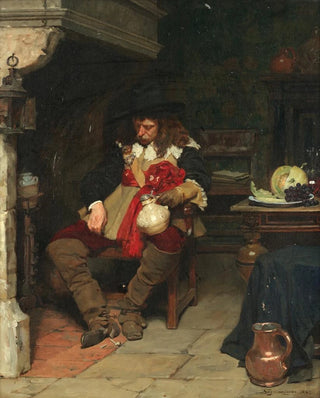 John Seymour Lucas - In his cups.webp