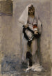 En parisisk tiggare - John Singer Sargent — vy av konstverket