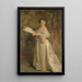 Ada Rehan - John Singer Sargent — inramlat konstverk på väggen