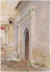 Porte cintrée - John Singer Sargent — vy av konstverket
