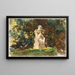 Trädgården i Boboli, Florens - John Singer Sargent — inramlat konstverk på väggen