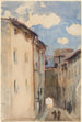 Camprodon Spanien - John Singer Sargent — vy av konstverket