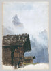 Chalets Mürren - John Singer Sargent — vy av konstverket