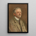 Charles Herbert Woodbury - John Singer Sargent — inramlat konstverk på väggen