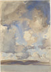 Moln - John Singer Sargent — vy av konstverket