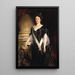 Duchesse Louise Margaret de Connaught 1860-1917 född prinsessa av Preussen - John Singer Sargent — inramlat konstverk på väggen