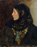 egyptisk kvinna - John Singer Sargent — vy av konstverket
