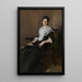 Elizabeth Allen Marquand - John Singer Sargent — inramlat konstverk på väggen