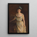 Ellen Sears Amory Anderson Curtis 1868-1952 - John Singer Sargent — inramlat konstverk på väggen