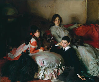Essie Ruby och Ferdinand Wertheimer - John Singer Sargent — vy av konstverket