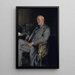 Evelyn Baring första earl av Cromer - John Singer Sargent — inramlat konstverk på väggen