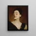 Flora Priestley - John Singer Sargent — inramlat konstverk på väggen