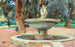 Fontaine des Poupées, Villa Borghèse, Rom - John Singer Sargent — vy av konstverket