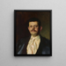 Gardiner Greene Hammond Jr - John Singer Sargent — inramlat konstverk på väggen