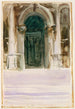 Porte verte Santa Maria della Salute - John Singer Sargent — vy av konstverket