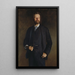 Henry Cabot Lodge - John Singer Sargent — inramlat konstverk på väggen