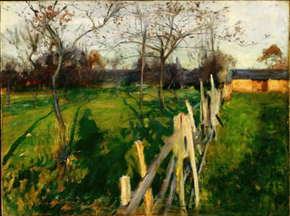 Champs d'accueil - John Singer Sargent — vy av konstverket
