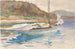 Voiles inactives - John Singer Sargent — vy av konstverket