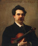 Johannes Wolff 1861-1931 nederländsk violinist - John Singer Sargent — vy av konstverket