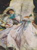 La Dame à l'ombrelle - John Singer Sargent — vy av konstverket