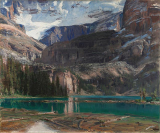 Lac O'Hara - John Singer Sargent — vy av konstverket
