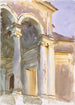 Loggia Villa Giulia Rom - John Singer Sargent — vy av konstverket