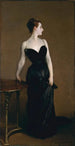Madame X Madame Pierre Gautreau - John Singer Sargent — vy av konstverket