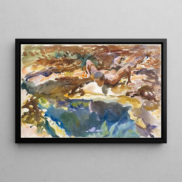 John Singer Sargent - Man and Pool Florida.webp