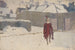Mannequin dans la neige - John Singer Sargent — vy av konstverket