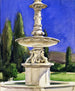 Fontaine de marbre i Italien - John Singer Sargent — vy av konstverket