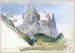 Le Cervin depuis le glacier de Zmutt, Zermatt - John Singer Sargent — vy av konstverket
