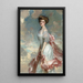 Mlle Mathilde Townsend - John Singer Sargent — inramlat konstverk på väggen