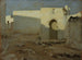 moriska byggnader i solen - John Singer Sargent — vy av konstverket