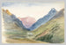 Vue de montagne à Bormio - John Singer Sargent — vy av konstverket
