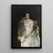 Mme Joshua Montgomery Sears - John Singer Sargent — inramlat konstverk på väggen