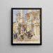 Piazza Navona Rom - John Singer Sargent — inramlat konstverk på väggen