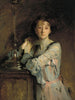 Portrait av Adah Russell née Williams - John Singer Sargent — vy av konstverket