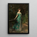 porträtt av Millicent Leveson-Gower, hertiginna av Sutherland 1867-1955 - John Singer Sargent — inramlat konstverk på väggen